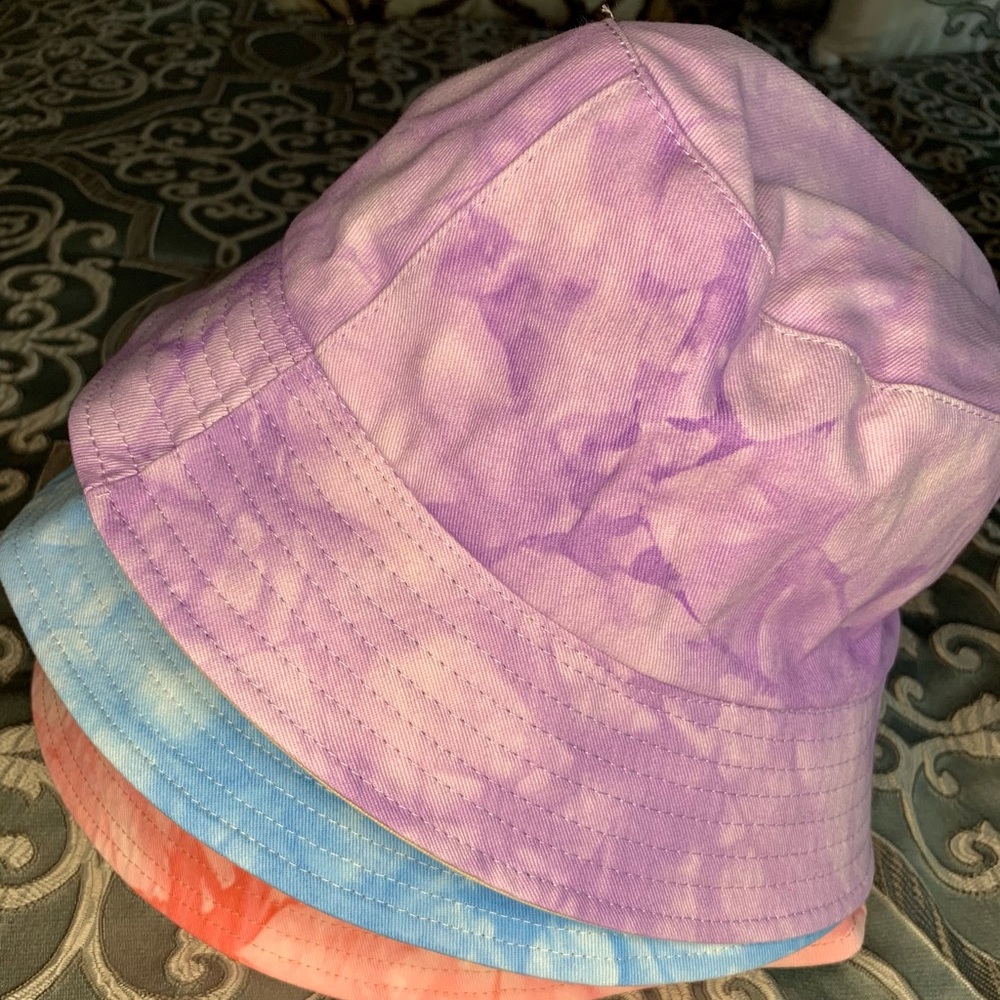 Lavender Tie dye bucket hat